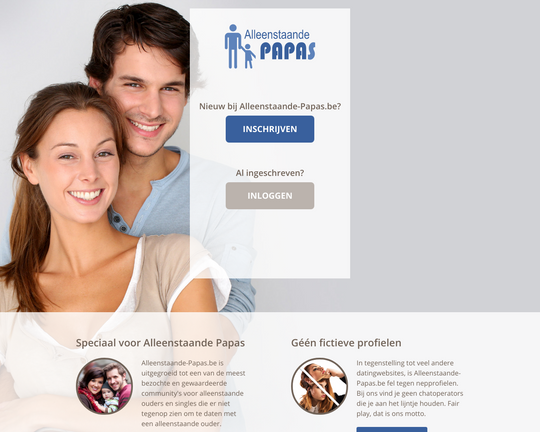 Alleenstaande Papas Logo