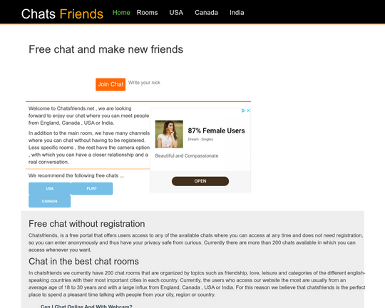 ChatsFriends Logo