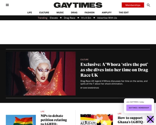 Gay Times Magazine Logo