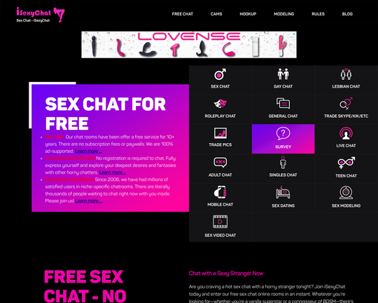 iSexyChat Logo